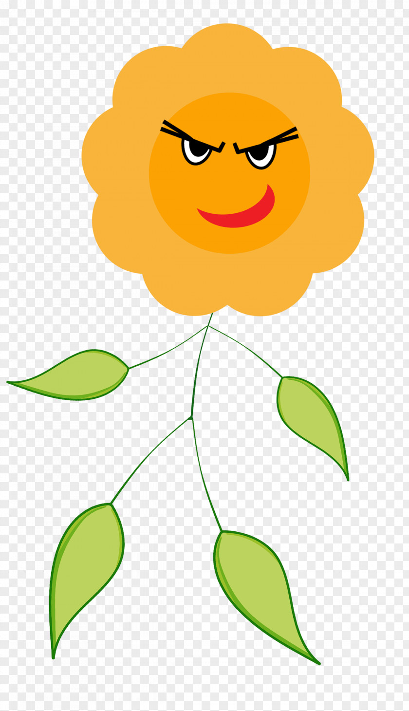 Angry Flower Clip Art Petal Plant Stem Logo PNG