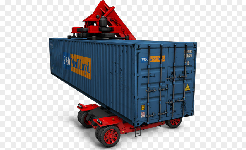 CARGO Container Intermodal PNG