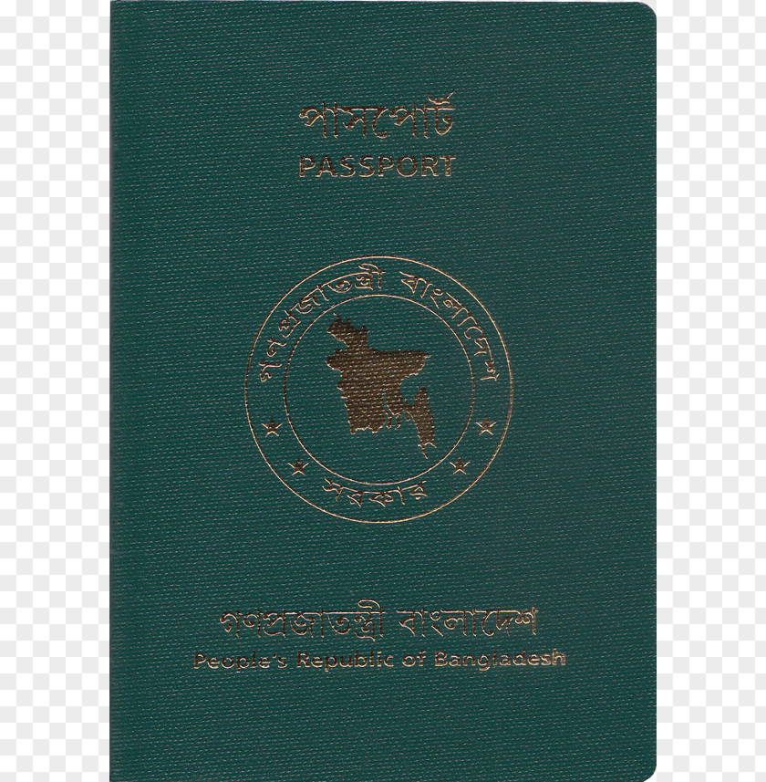 Green Passport Teal Font PNG