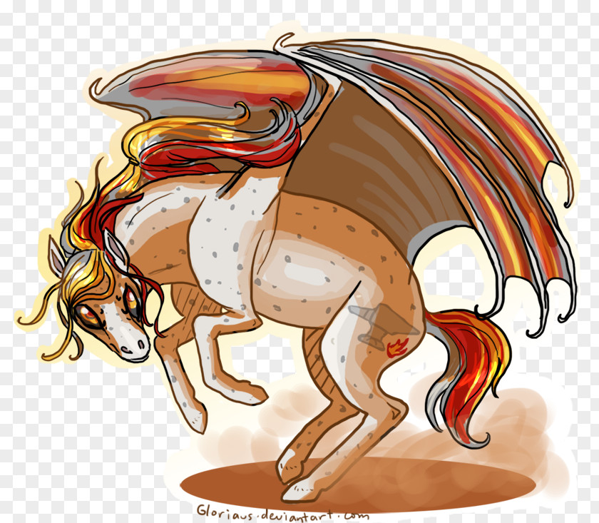 Horse Carnivora Dragon Cartoon PNG