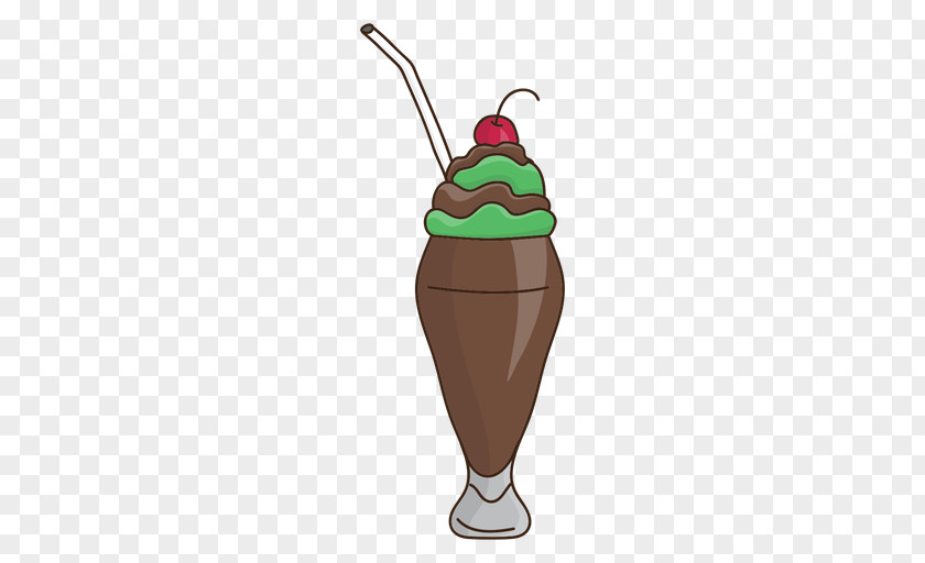 Ice Cream Sundae Milkshake Chocolate Cones PNG