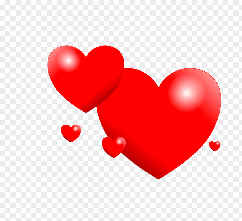 Love Text Valentine's Day Heart Clip Art PNG