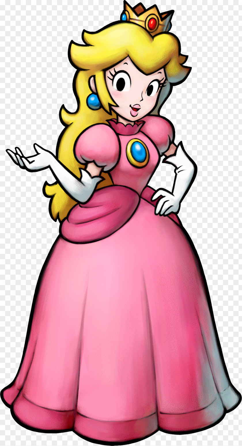 Mario Bros Super Princess Peach & Luigi: Partners In Time Bros. PNG