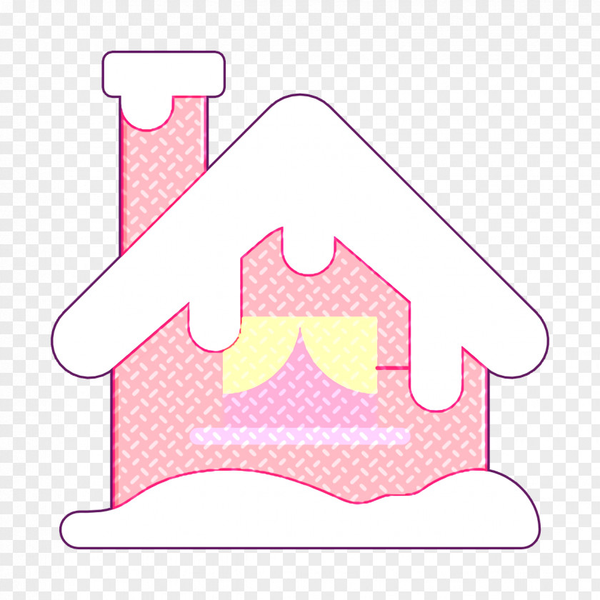 Cabin Icon Winter PNG