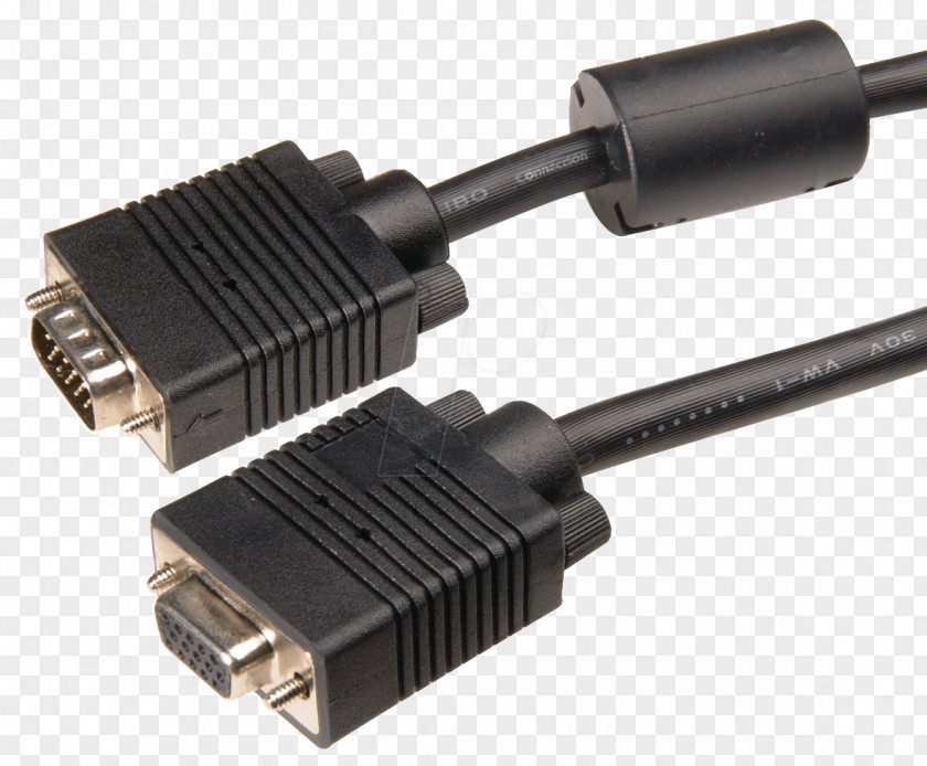 Cable Plug Serial HDMI Electrical Connector VGA PNG