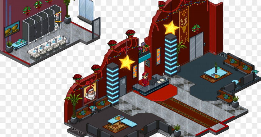 Habbo Hotel Online Chat Game Room PNG