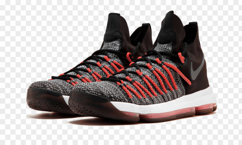 Nine Black Kd Shoes Sports Nike Zoom KD 9 Elite Men's Basketball Shoe Sportswear PNG