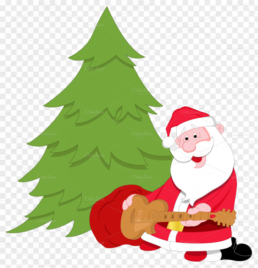 Santa Claus Christmas Day Illustration Vector Graphics Image PNG