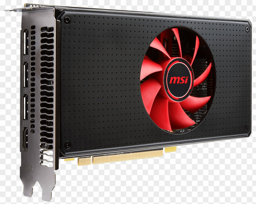 Computer Graphics Cards & Video Adapters AMD Radeon RX 580 Micro-Star International Advanced Micro Devices PNG