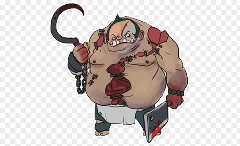 Pudge Dota 2 Cartoon Drawing Fan Art Character PNG