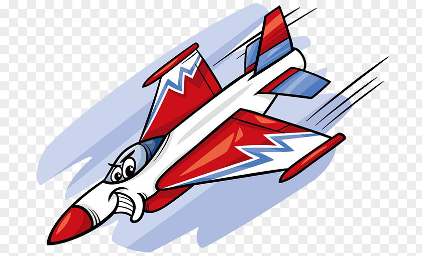 Space Ship Airplane Cartoon Jet Aircraft Illustration PNG