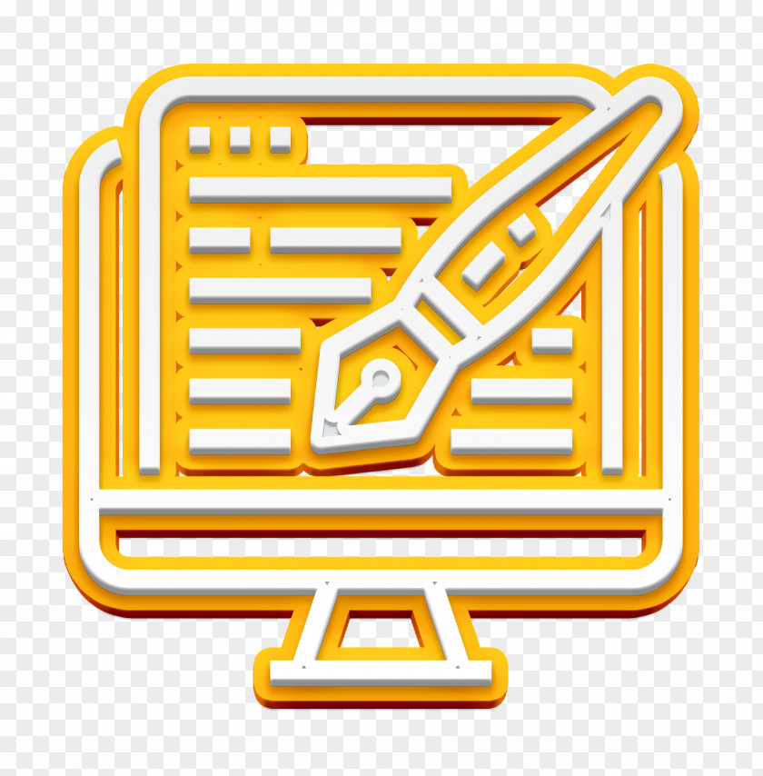 Writer Icon Creative PNG