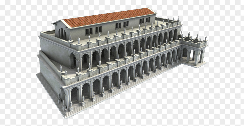 Basilica Aemilia Roman Forum Julia Opimia Porcia PNG