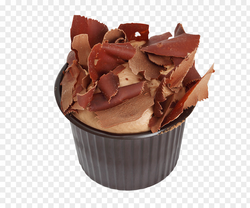 Chocolate Fudge Praline Cupcake Dessert PNG