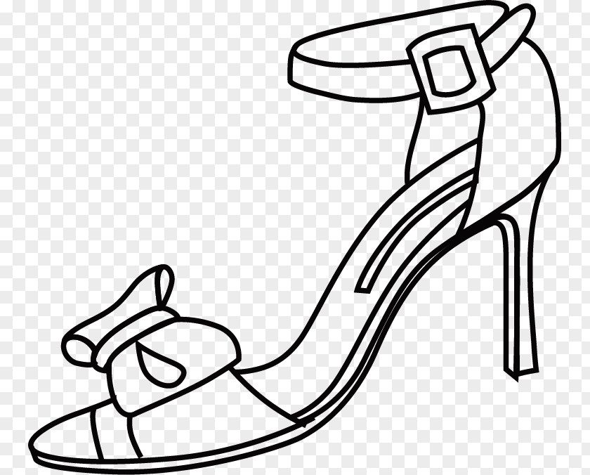 Hand-painted Heels High-heeled Footwear Sandal Shoe Clip Art PNG