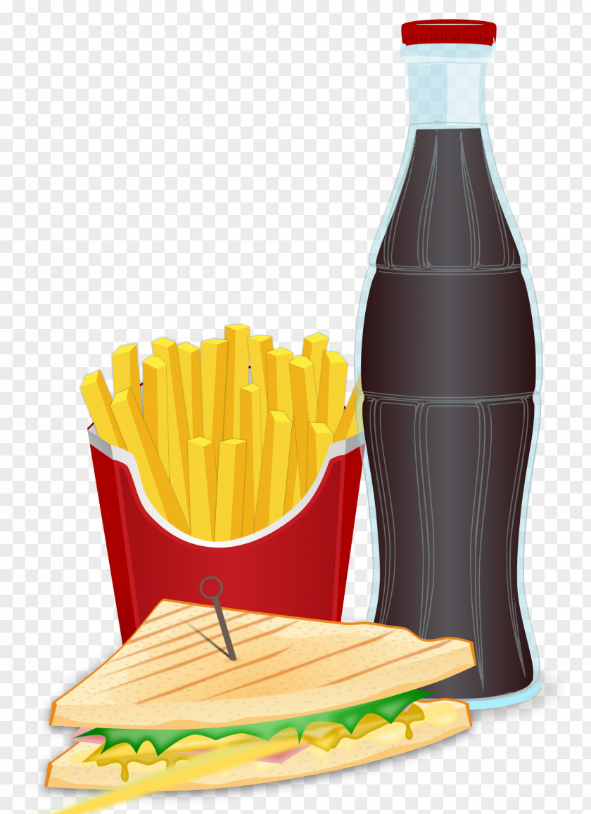 Junk Food French Fries Fast Fried Chicken KFC PNG