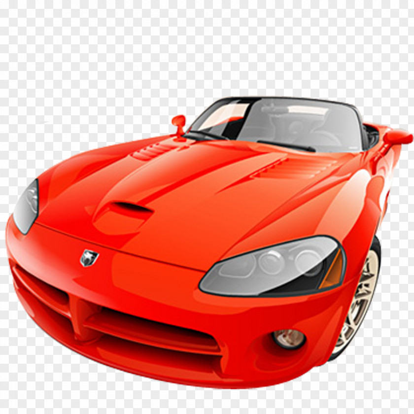 Red Sports Car Euclidean Vector Cart PNG