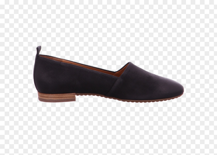 Ballerina Black Suede Shoe Walking PNG