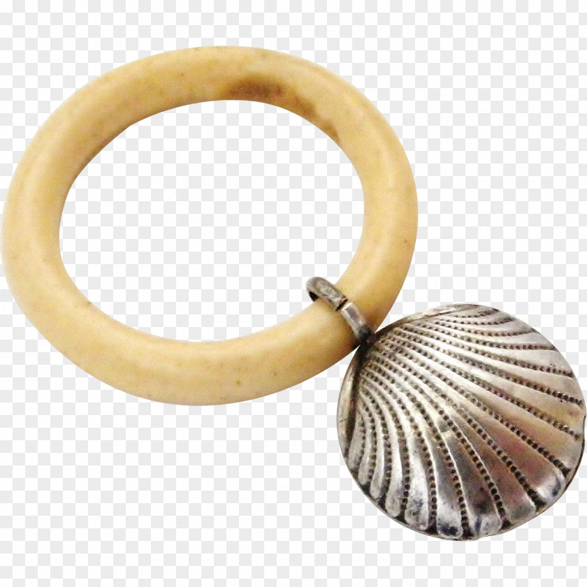 Seashell Body Jewellery Silver PNG