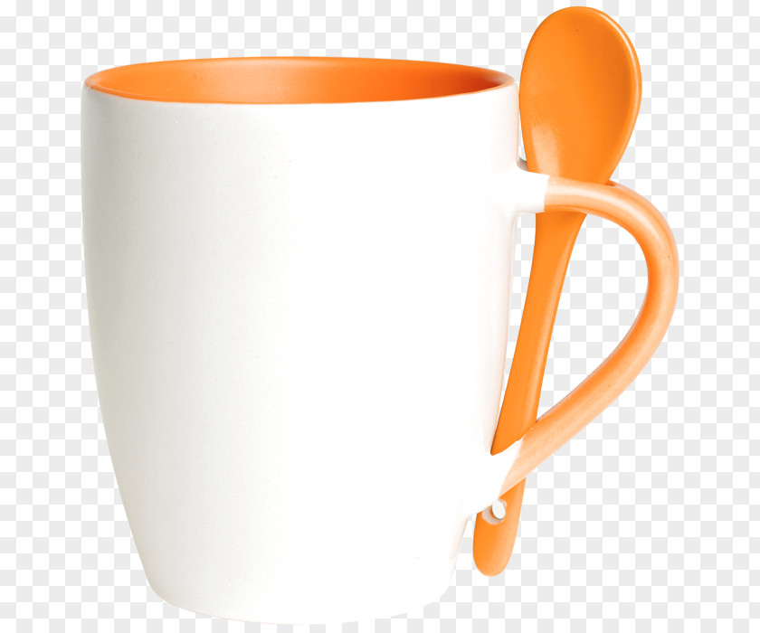 Spoon Mug Ceramic Pottery Coffee Cup PNG