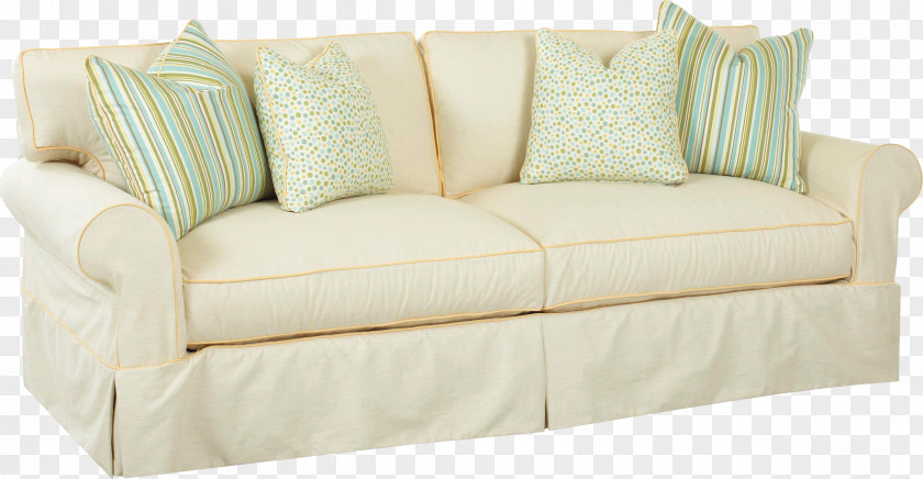 White Sofa Image Couch Cushion Upholstery Furniture Loveseat PNG