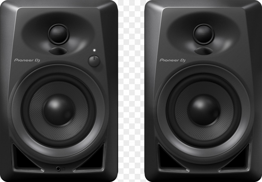 Audio Speakers Loudspeaker Studio Monitor Pioneer DJ Powered PNG