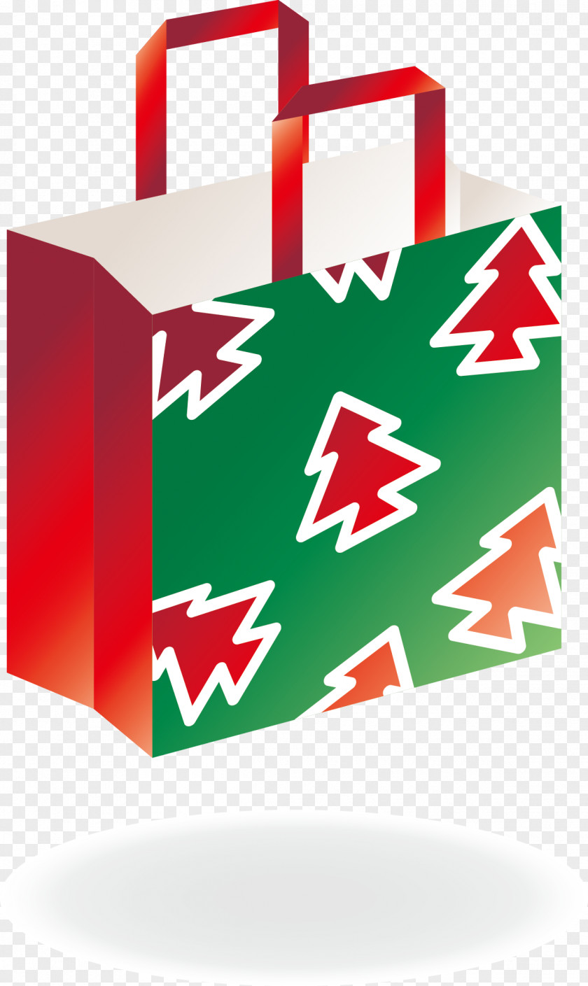 Vector Christmas Bag Icon PNG