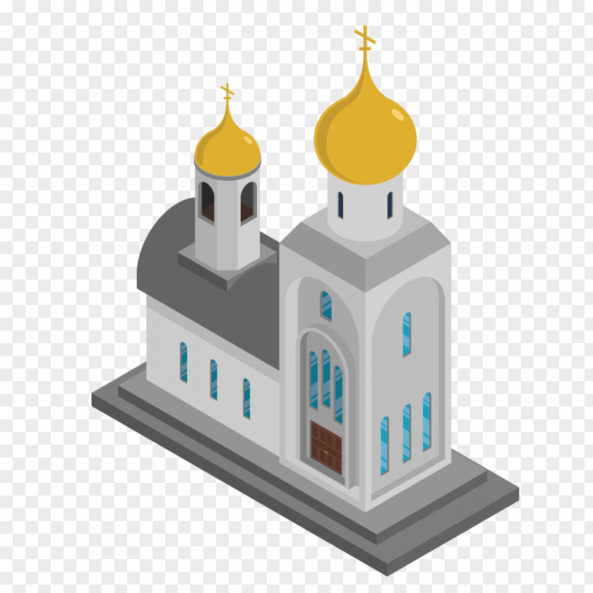 Vector Church Building Clip Art PNG