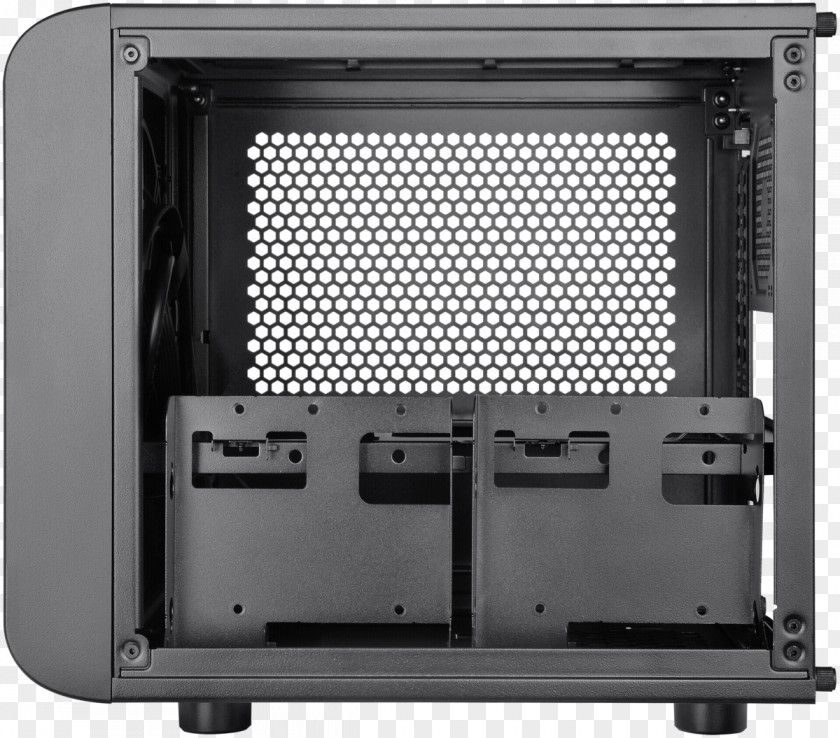 Computer Cases & Housings Thermaltake Suppressor F1 Cube CA-1E6-00S1WN-00 Mini-ITX Housing Core P3 Hardware/Electronic PNG