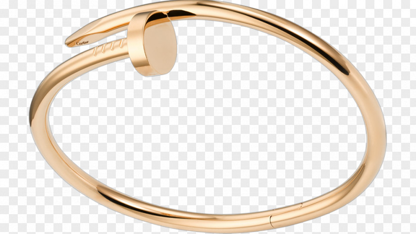 Gold Love Bracelet Bangle Cartier PNG