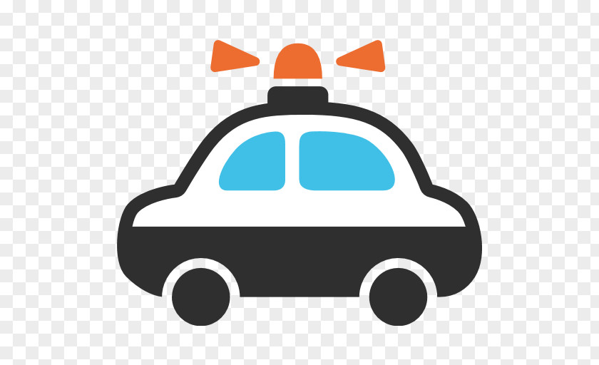 Police Car Emoji Clip Art PNG