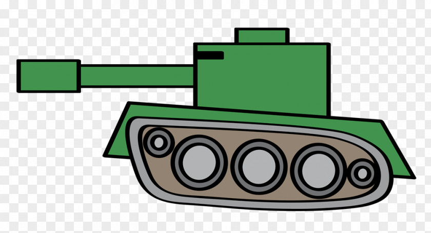 Vehicle Green Tank PNG