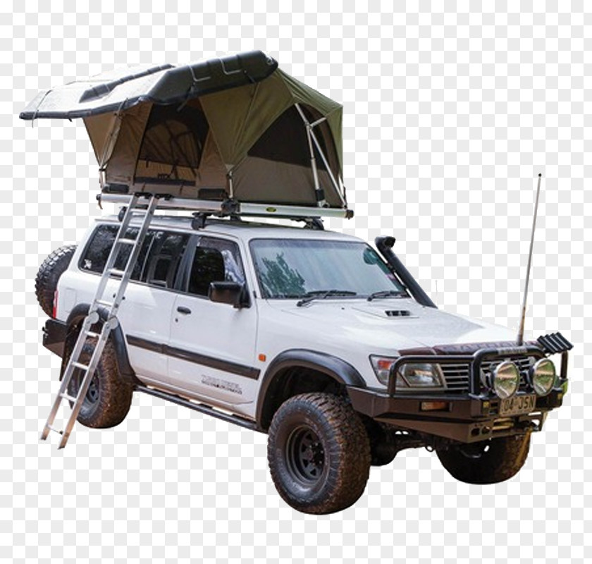 Car Railing Roof Tent Sport Utility Vehicle Toyota Land Cruiser PNG