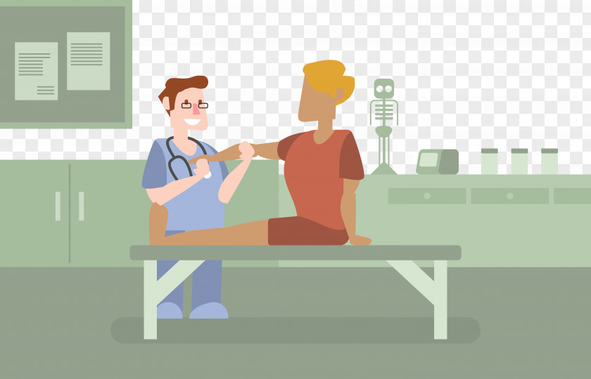 Doctor Treatment Physical Therapy Physician Illustration PNG