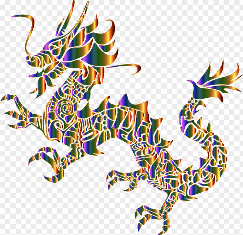 Dragon Chinese Silhouette Clip Art PNG