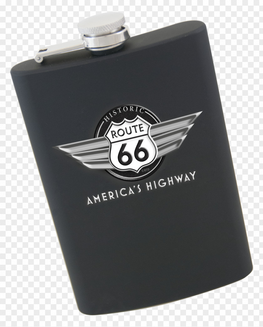 Us Route 66 Flask Font PNG