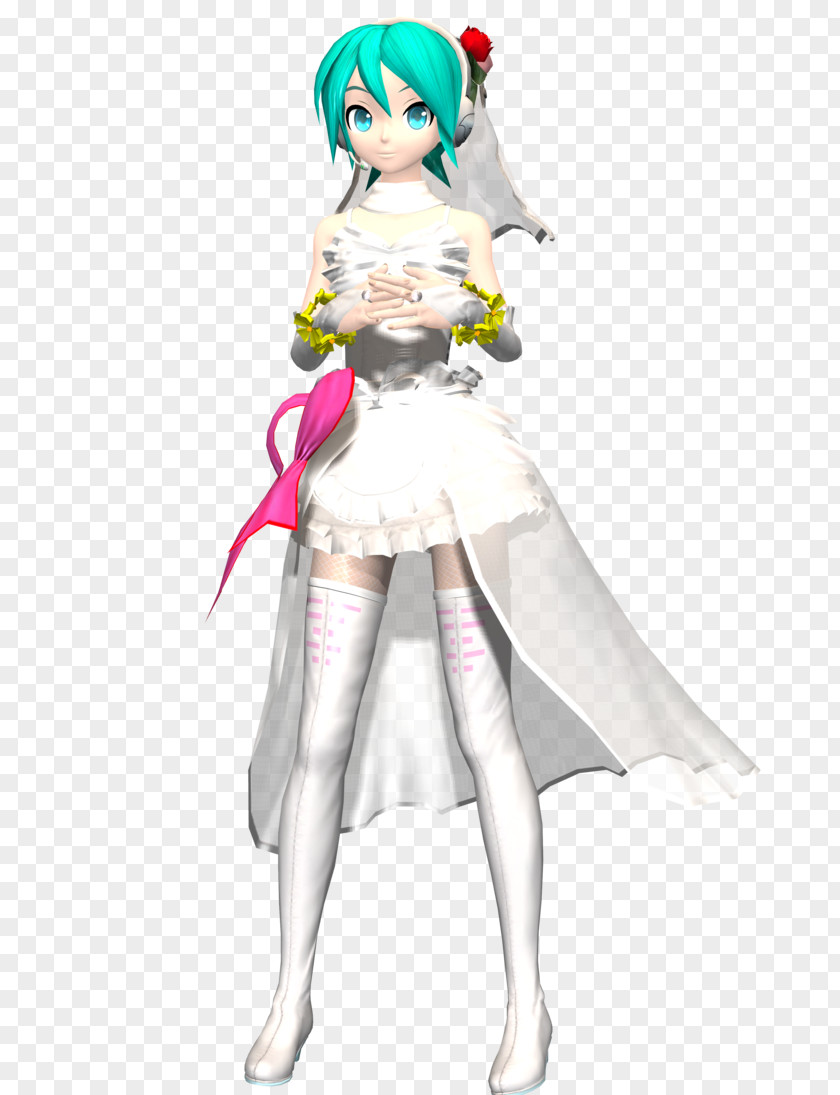 Cartoon Sushi Hatsune Miku Wedding Dress Clothing Nendoroid PNG