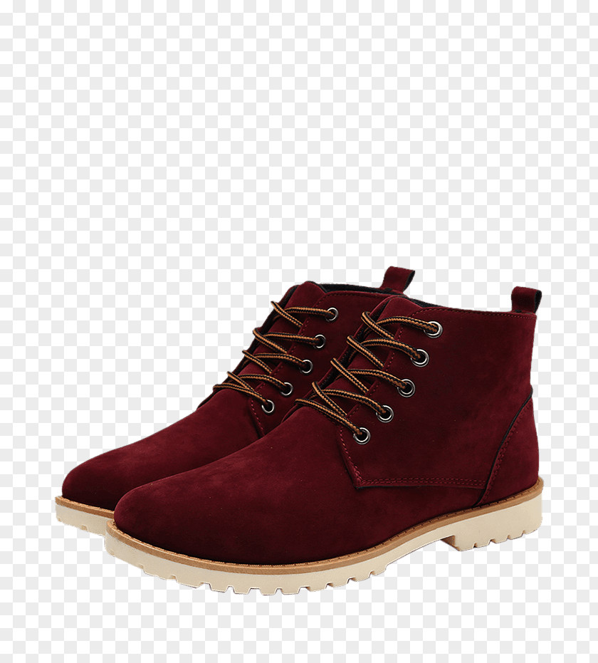 Casual Shoes Suede High-top Shoe Boot Fashion PNG