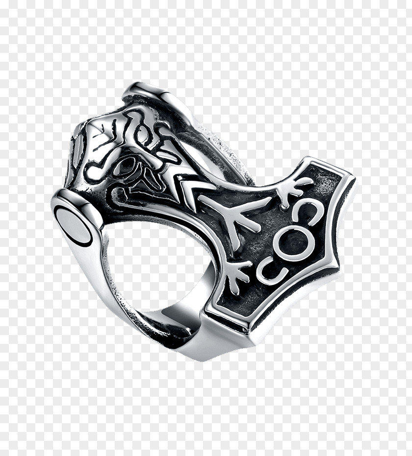 Gothic Architecture Ring Stainless Steel Jewellery Silver PNG