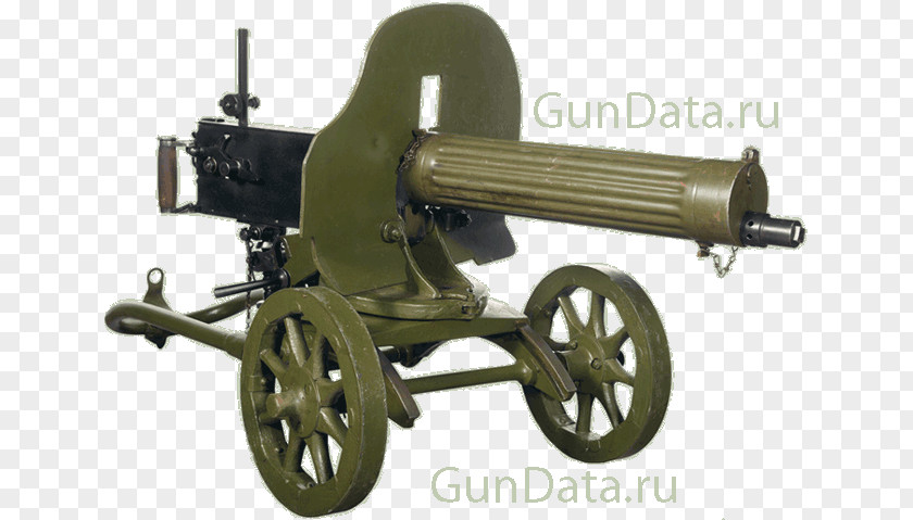 Machine Gun Maxim The Weapon Heavy PNG