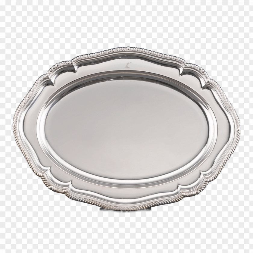 Silver French Cuisine Pressed Duck Antique Crêpe PNG