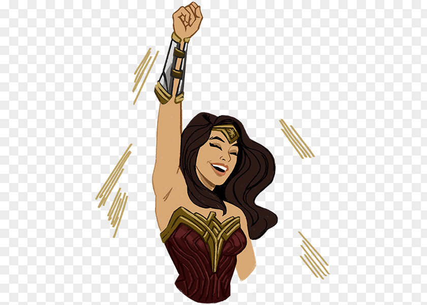 Wonder Woman Stickers Wall Decal PNG
