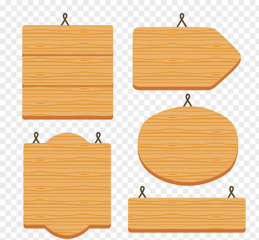 Wood Signs Vector Material Euclidean Icon PNG