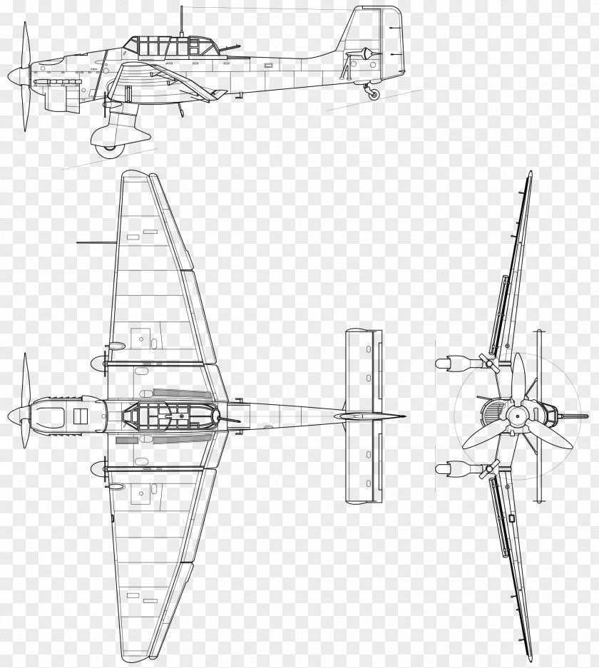Airplane Junkers Ju 87 Aircraft 252 52 PNG