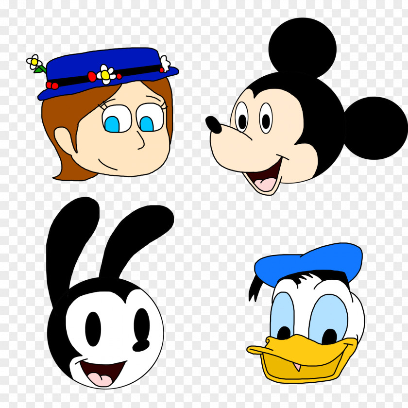 Donald Duck Smile Facial Expression Happiness Cartoon Clip Art PNG