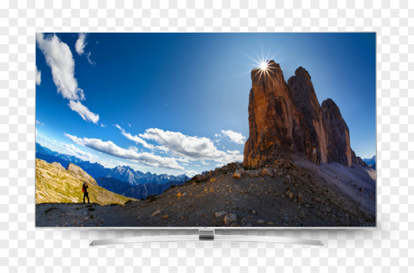 Mountain Dolomites Dolomite Mountains LCD Television Dolostone PNG