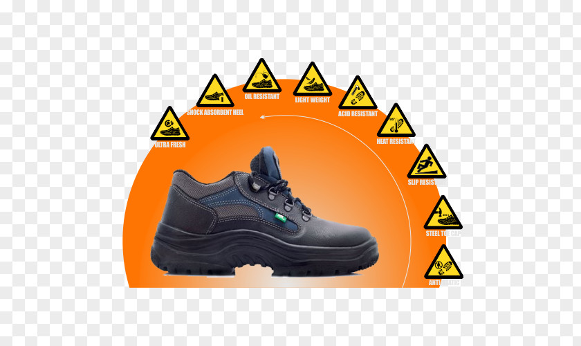 Safety Shoe Steel-toe Boot Sneakers Personal Protective Equipment PNG