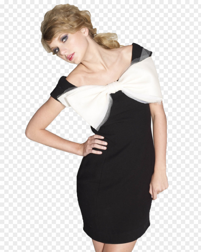 Taylor Swift Little Black Dress Photo Shoot PNG