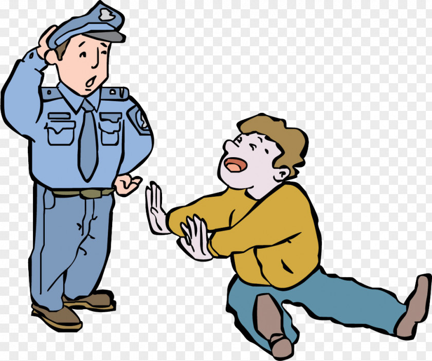 Traffic Police Officer Cartoon PNG