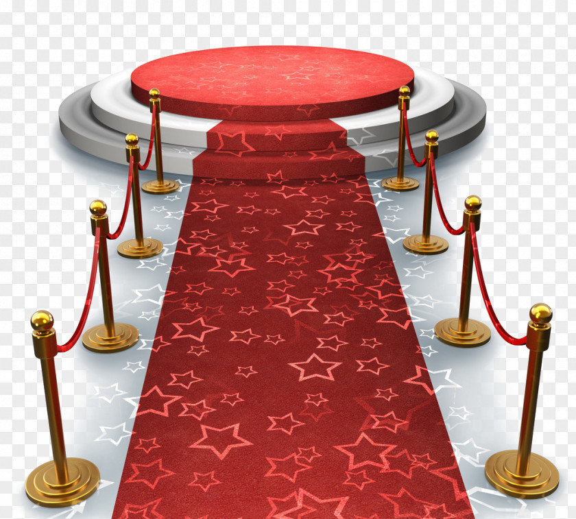 Vector Avenue Of Stars Carpet Clip Art PNG
